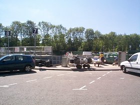 The new Recycling Centre in Bar End Road, plus a link to the Project Integra web site.