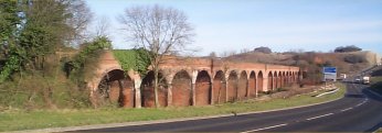 Hockley Viaduct - The biggest brick built structure in the country, and the oldest in Britain with a concrete core.