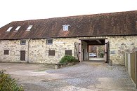 The rear view of 'The Barn'