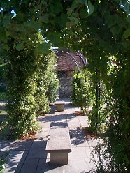 The Arbour with the Deanery  Bakehouse  at it's Southen end