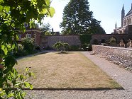 Dorter Garden viewed from the Arbour