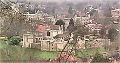 Wolvesey Palace from St Giles Hill