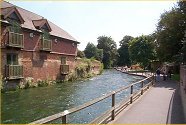 Wolvesey Slips from St Swithuns Bridge