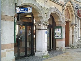 The Tourist Information Centre in the Guildhall, and a link to Tourist Information