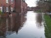 For a few short days, it was not difficult to find a parking space in Water Lane... 