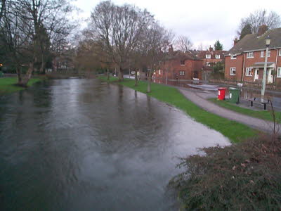 Another view of the Water Lane Blue Ball Hill junction.