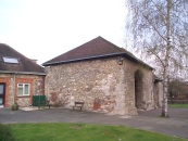 Hyde Abbey Gateway as it is today.