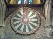 The famous Mediaeval Round Table. 
