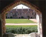 View from the ground floor of the Ambulatory across to the Brothers Quarters.